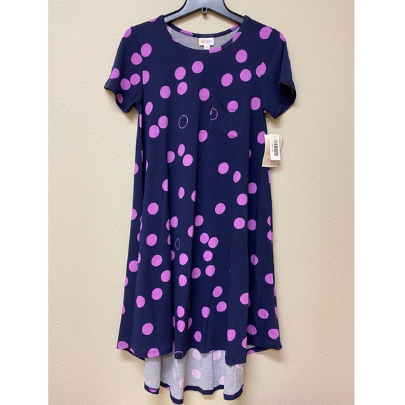 ⚡️FLASH SALE⚡️NWT LuLaRoe Carly Polkadots XS - Picture 1 of 6